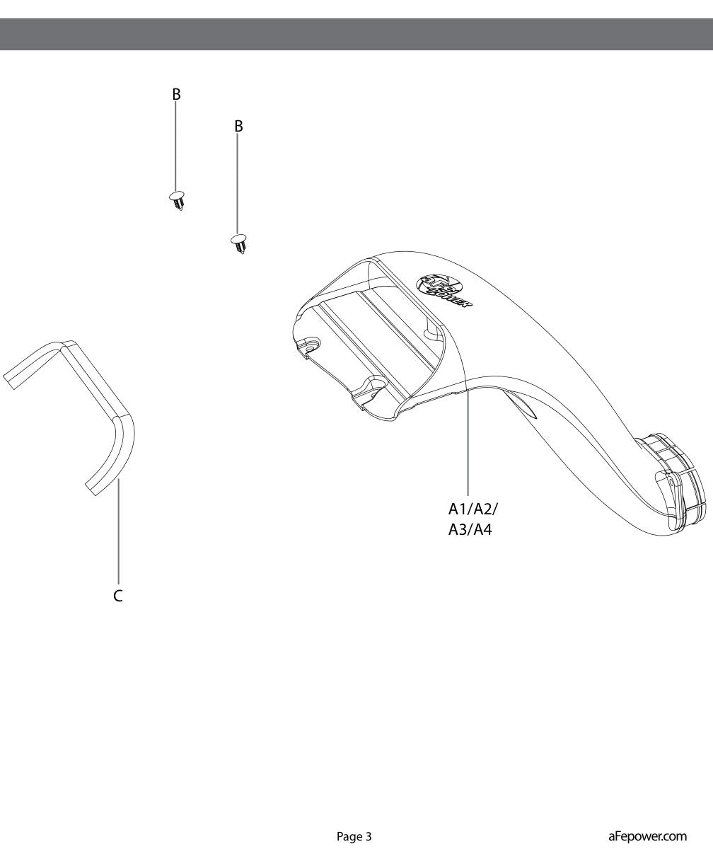aFe Quantum Cold Air Intake Scoop | Ford F150 EcoBoost V6 3.5L/2.7L (15-18) (53-10008S)