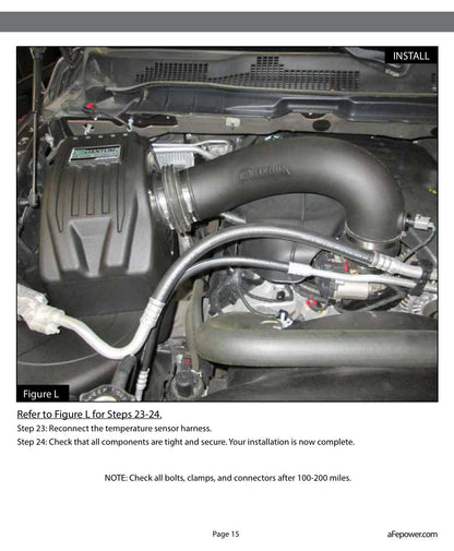 aFe QUANTUM Cold Air Intake System w/ Pro DRY S Media | RAM 1500 V8-5.7L Hemi (09-18) (53-10009D)