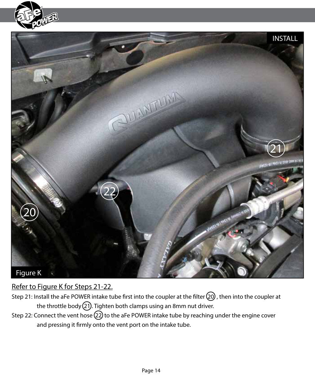aFe QUANTUM Cold Air Intake System w/ Pro 5R Media | Dodge RAM 1500 V8-5.7L (09-18) (53-10009R)