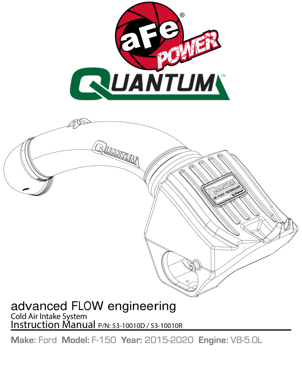aFe Quantum CAI System | Ford F-150 15-20 (53-10010D)