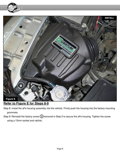 aFe Quantum Cold Air Intake | Dodge Ram 10 (53-10015D)