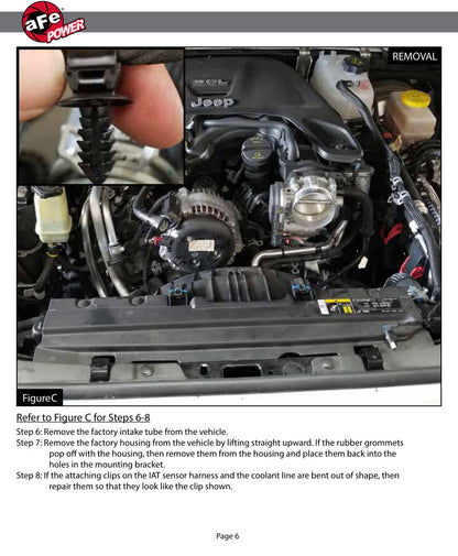 aFe QUANTUM Cold Air Intake | Jeep JL 18-24 V6-3.6L (53-10017D)
