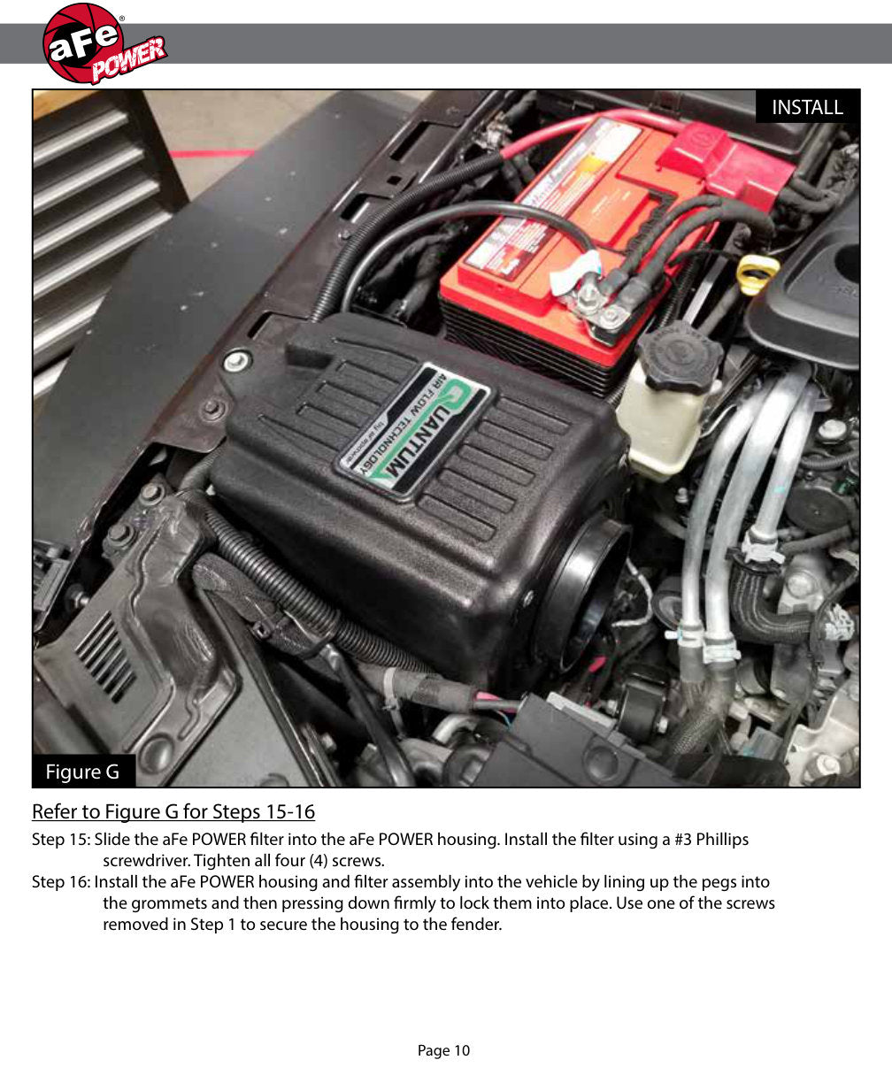 aFe QUANTUM Cold Air Intake | Jeep JL 18-24 V6-3.6L (53-10017D)