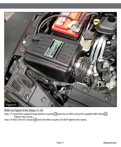 aFe QUANTUM Cold Air Intake | Jeep JL 18-24 V6-3.6L (53-10017D)