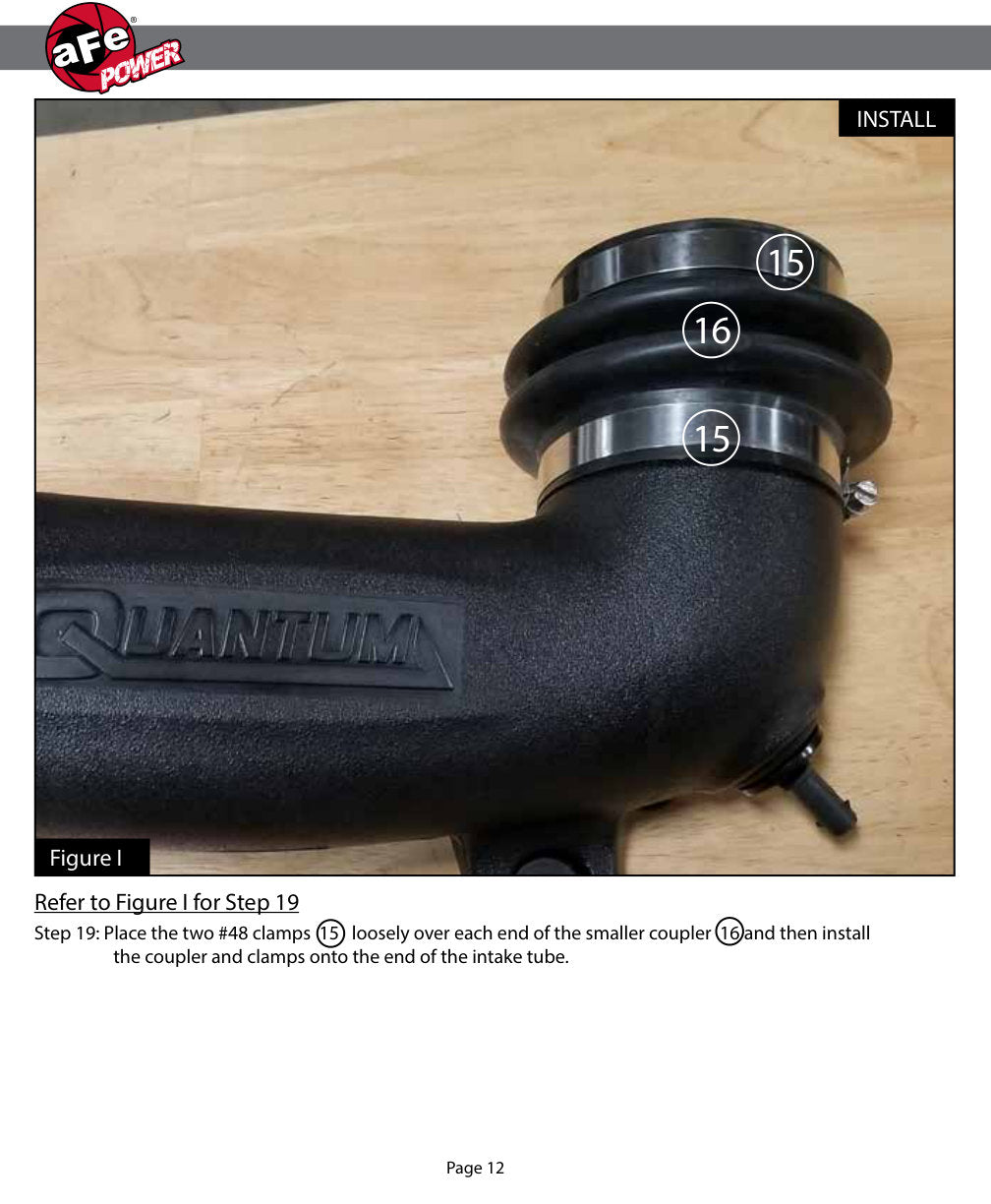 aFe QUANTUM Cold Air Intake | Jeep JL 18-24 V6-3.6L (53-10017D)