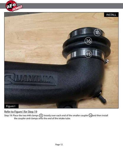 aFe QUANTUM Cold Air Intake | Jeep JL 18-24 V6-3.6L (53-10017D)