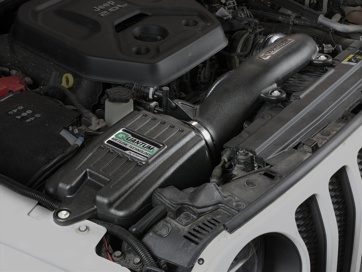 aFe Quantum Pro DRY S Cold Air Intake System | Jeep Wrangler JL L4-2.0L (18-20) (53-10019D)