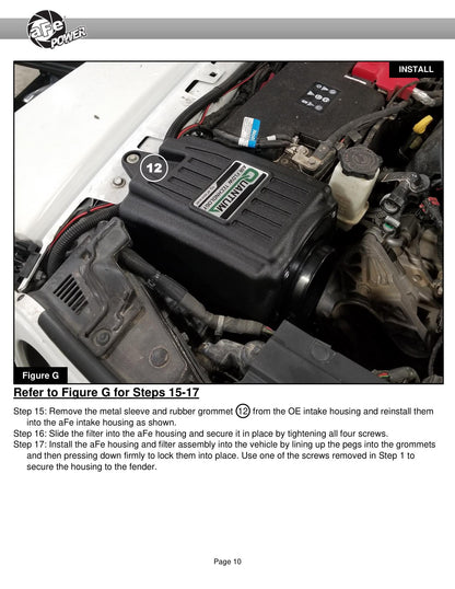 aFe Quantum Pro DRY S Cold Air Intake System | Jeep Wrangler JL L4-2.0L (18-20) (53-10019D)