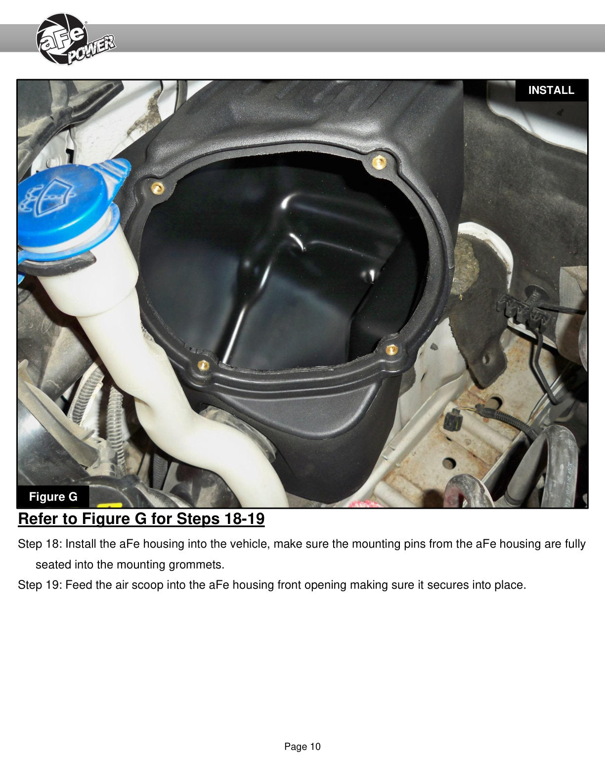 aFe QUANTUM CAI w/ Pro-Dry S | Ford Transit 15-26 (15-26) (53-10023D)