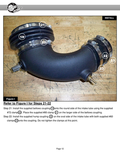 aFe QUANTUM CAI w/ Pro-Dry S | Ford Transit 15-26 (15-26) (53-10023D)