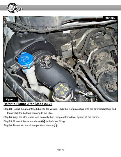 aFe QUANTUM CAI w/ Pro-Dry S | Ford Transit 15-26 (15-26) (53-10023D)