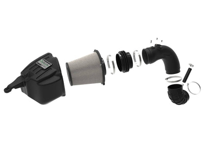 aFe 07-09 Ram 2500/3500 Cummins L6-6.7L Quantum Cold Air Intake w/Pro Dry S (53-10026D)