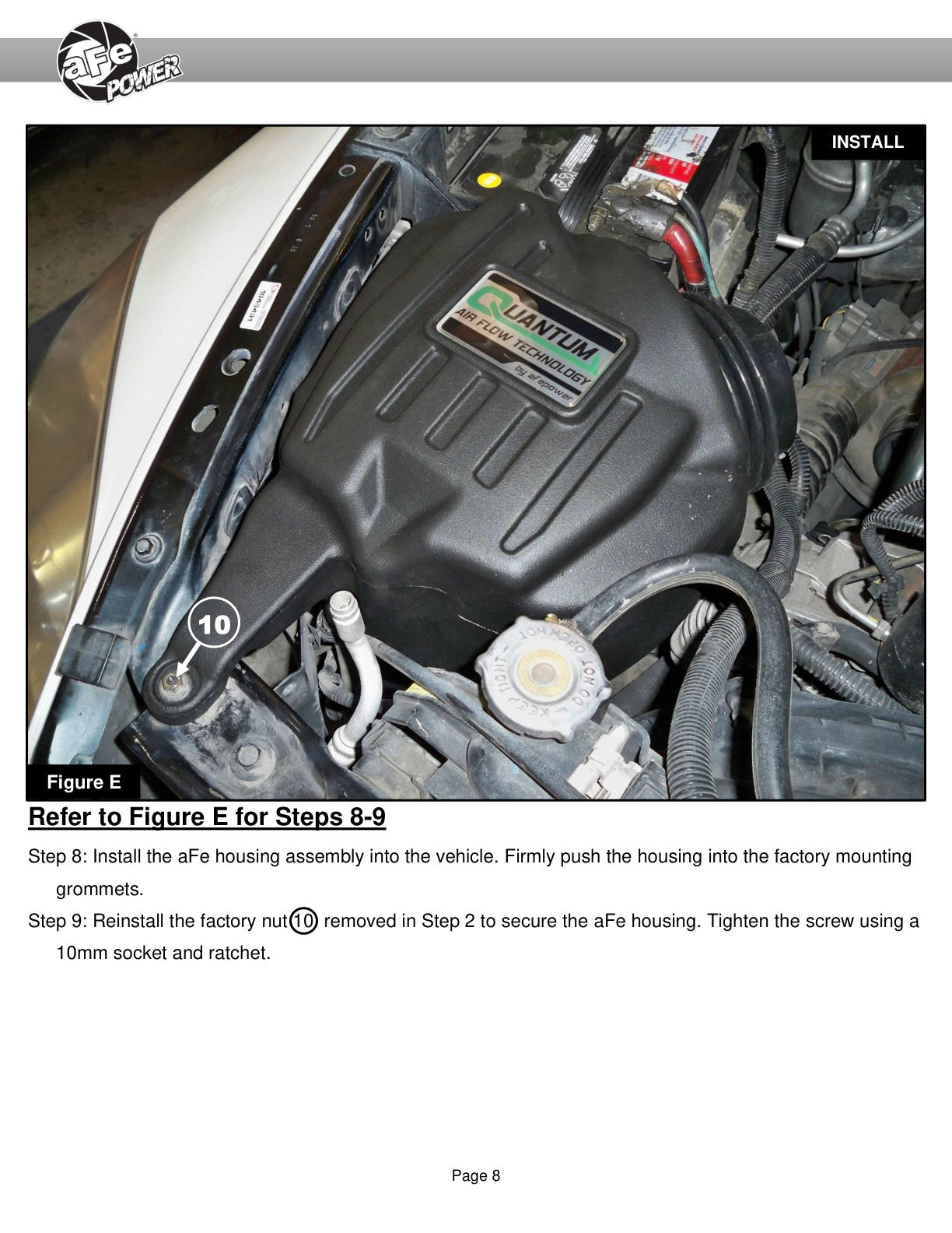 aFe Quantum Cold Air Intake w/ Pro 5R Filter | Ram 2500/3500 Cummins L6 6.7L Diesel (07-09) (53-10026R)