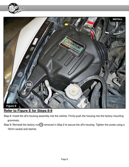 aFe Quantum Cold Air Intake w/ Pro 5R Filter | Ram 2500/3500 Cummins L6 6.7L Diesel (07-09) (53-10026R)