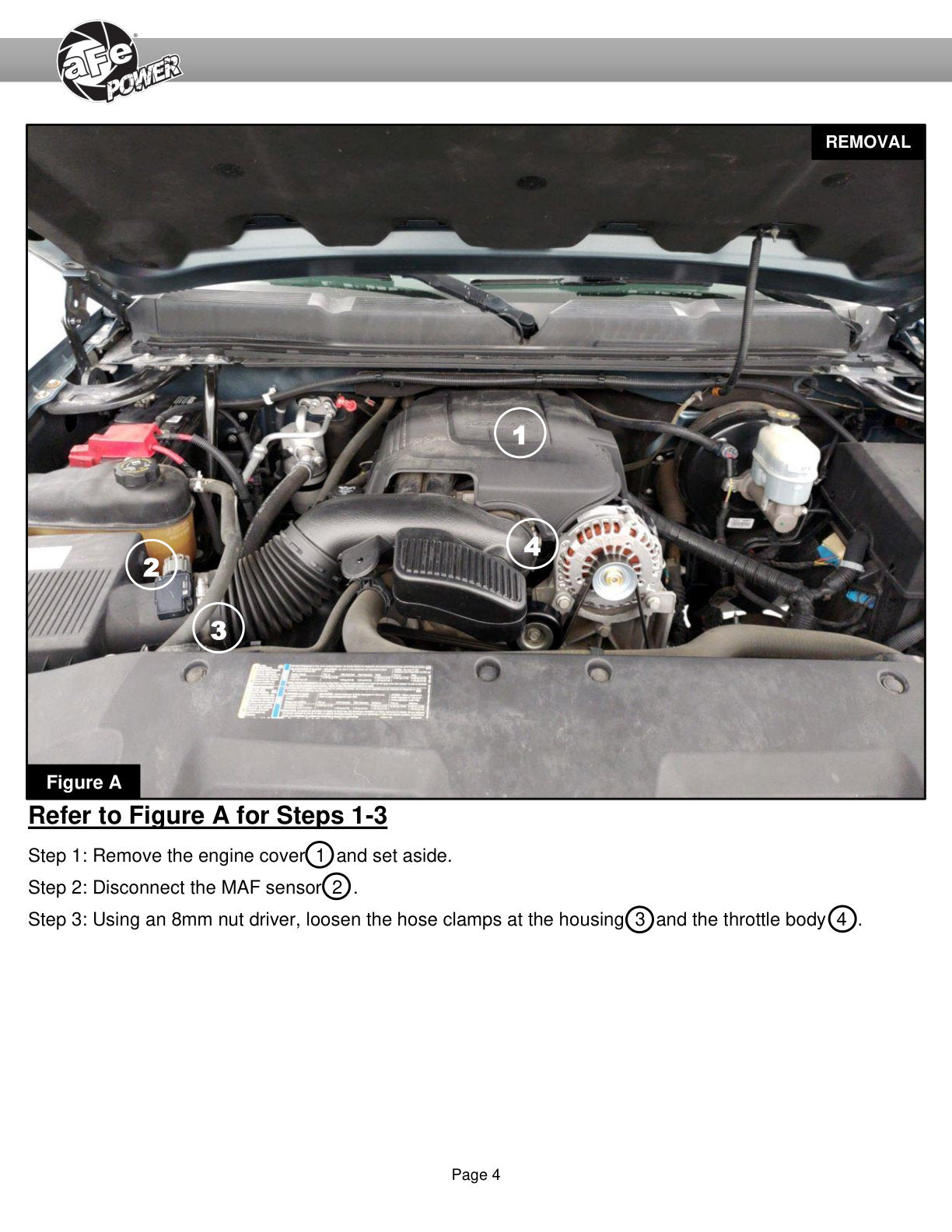 aFe Quantum Cold Air Intake GM Silverado/Sierra 07-13 V8-4.8/5.3/6.2L (53-10029D)
