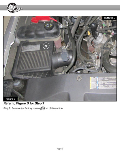 aFe Quantum Cold Air Intake GM Silverado/Sierra 07-13 V8-4.8/5.3/6.2L (53-10029D)