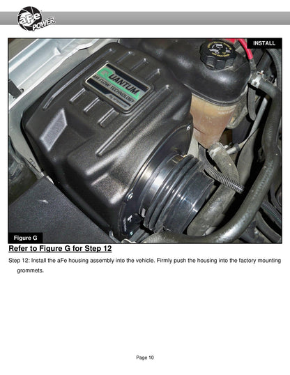 aFe Quantum Cold Air Intake GM Silverado/Sierra 07-13 V8-4.8/5.3/6.2L (53-10029D)