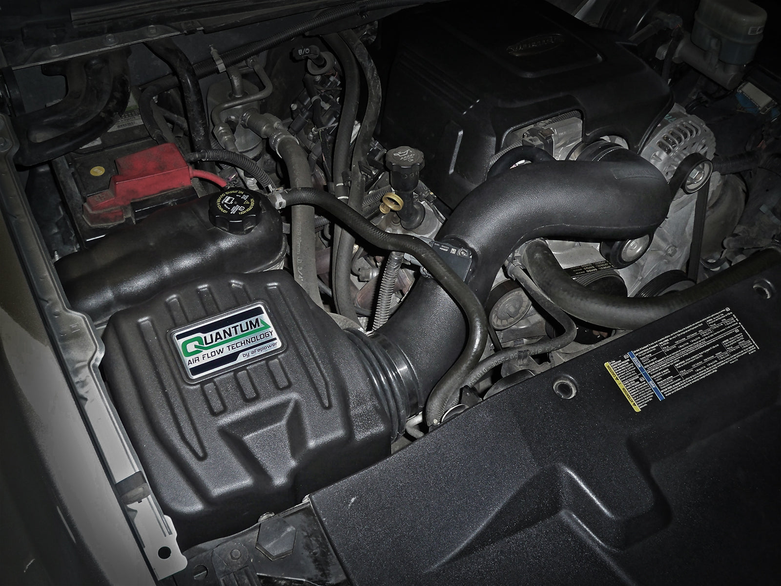 aFe Quantum Cold Air Intake GM Silverado/Sierra 07-13 V8-4.8/5.3/6.2L (53-10029D)