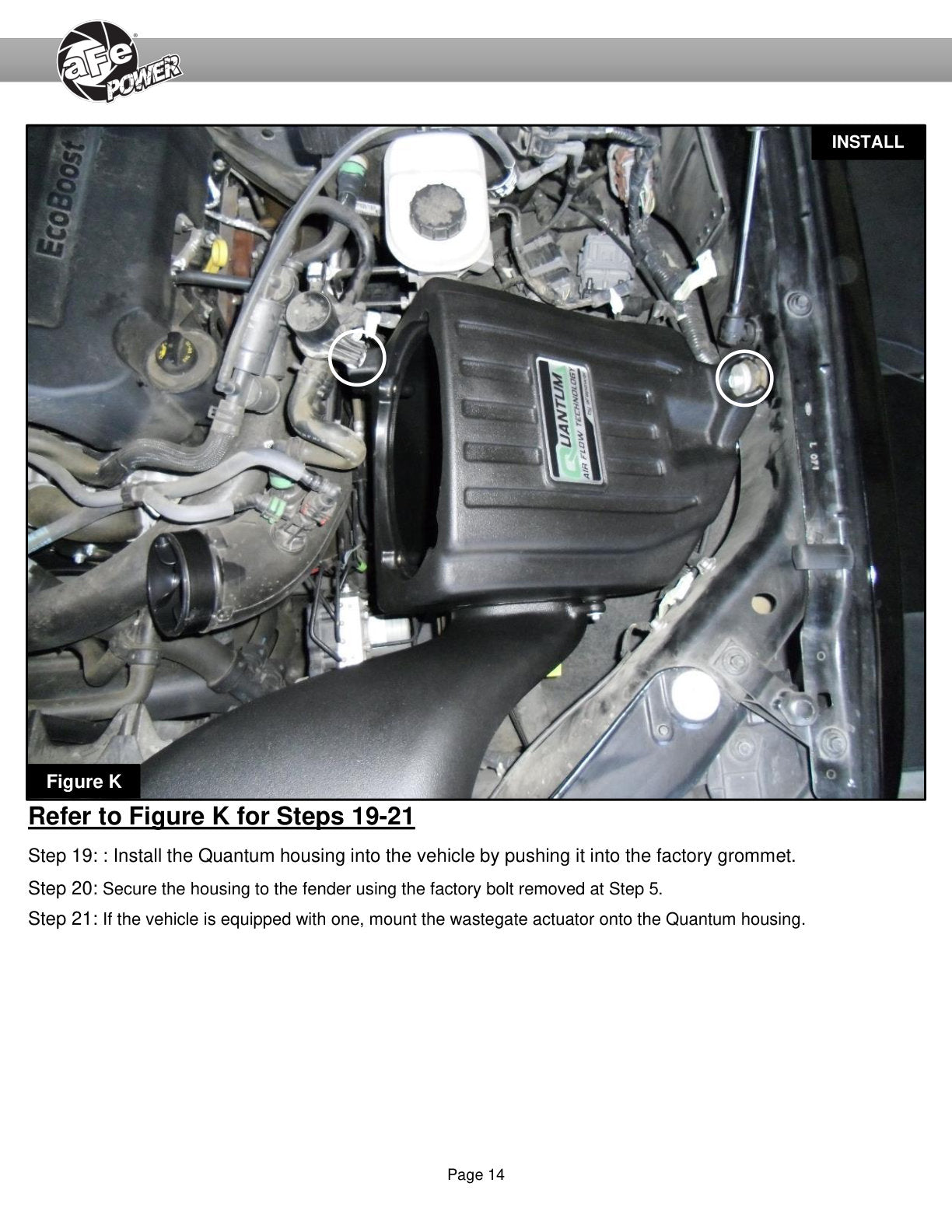 aFe Quantum Cold Air Intake w/ Pro DRY S Filter | Ford F-150 EcoBoost V6 2.7L/3.5L (15-24) (53-10033D)