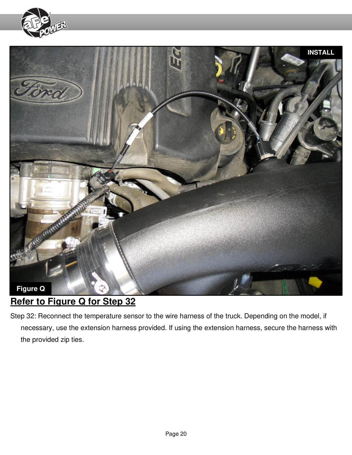 aFe Quantum Cold Air Intake w/ Pro DRY S Filter | Ford F-150 EcoBoost V6 2.7L/3.5L (15-24) (53-10033D)
