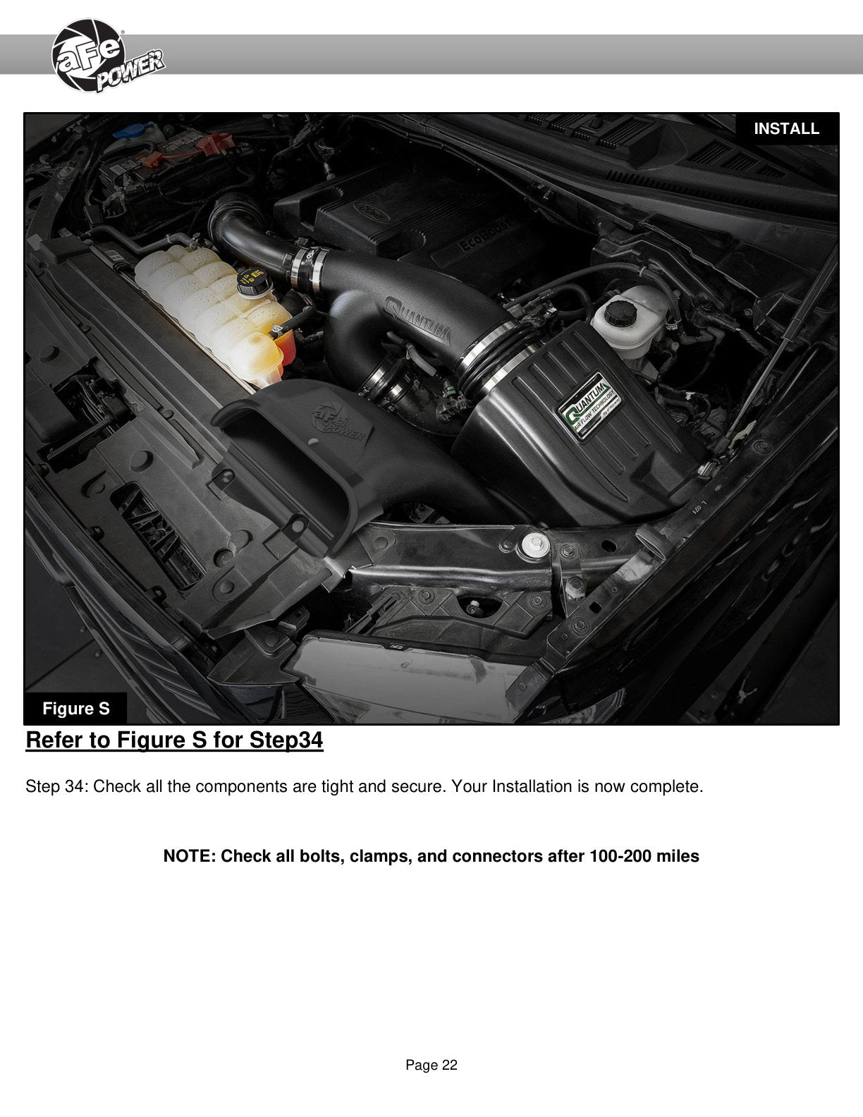 aFe Quantum Cold Air Intake w/ Pro DRY S Filter | Ford F-150 EcoBoost V6 2.7L/3.5L (15-24) (53-10033D)