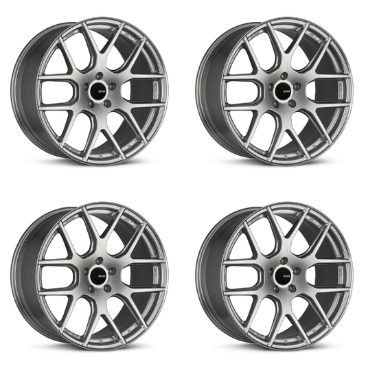 (set of 4) Enkei XM-6 Green | 20x8.5" +40mm | 5x127mm Wheel