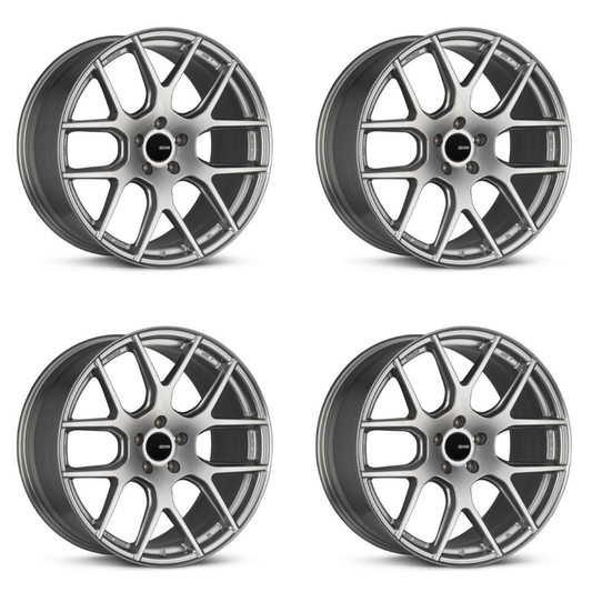 (set of 4) Enkei XM-6 Storm Gray | 20x9.5" +40mm | 5x114.3mm Wheel
