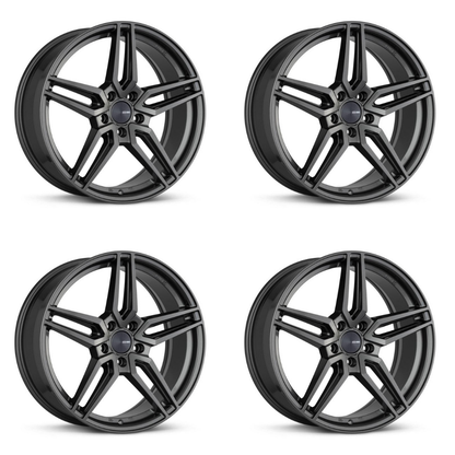 (set of 4) Enkei Victory Anthracite | 18x8" +40mm | 5x120mm Wheel