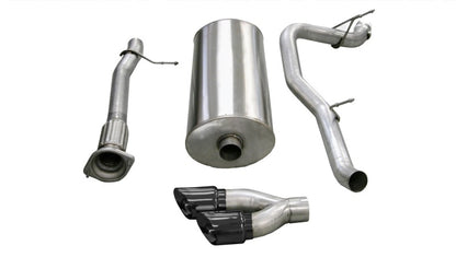 CORSA Sport / 3.0 in Cat-Back SSE 4.0 in Twin Tips | 07-10 Yukon XL Denali/Escalade ESV (14298)