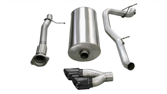 CORSA Sport / 3.0 in Cat-Back SSE 4.0 in Twin Tips | 07-10 Yukon XL Denali/Escalade ESV (14298)