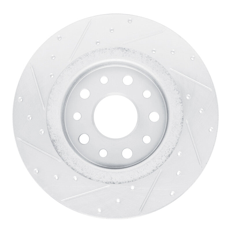 DFC Rear Right D&S Silver Brake Rotor: Jeep Grand Cherokee (22-25)