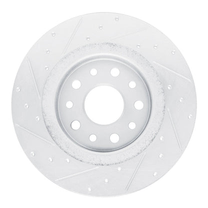 DFC Rear Right D&S Silver Brake Rotor: Jeep Grand Cherokee (22-25)