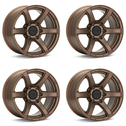 (set of 4) Enkei Cyclone Bronze | 17x9" +0mm | 6x139.7mm Wheels