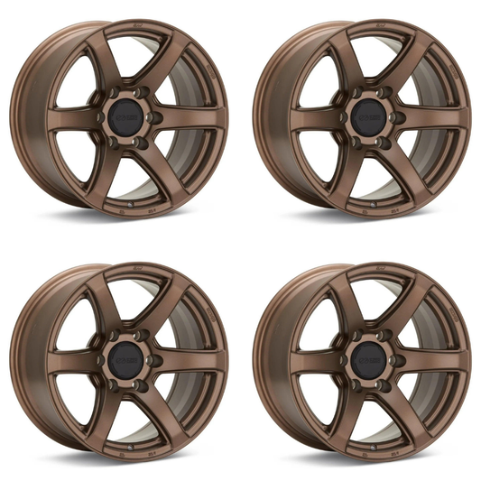 (set of 4) Enkei Cyclone Bronze | 17x9" +0mm | 6x139.7mm Wheels