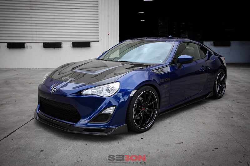 Seibon VS Style Carbon Fiber Hood | Subaru BRZ / FRS / Toyota 86 (12-21) HD1213SCNFRS-VS