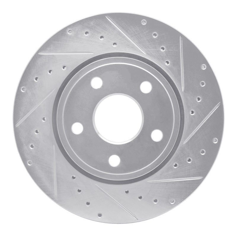 DFC D&S Silver Brake Rotor (FRONT RIGHT): Dodge Durango (11-22)