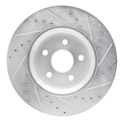 DFC D&S Silver Brake Rotor (FRONT LEFT): Dodge Durango 3.6L / 5.7L (11-25)