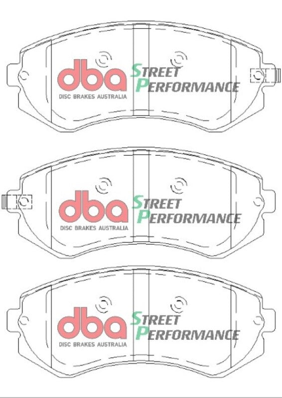 DBA Rear Street Performance Brake Pads | Nissan 240SX (90-96) (DB1148SP)