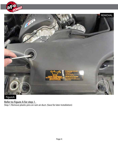 aFe MagnumFORCE Intakes Scoops | BMW 3-Series / M3 (E46) (54-10468-L)