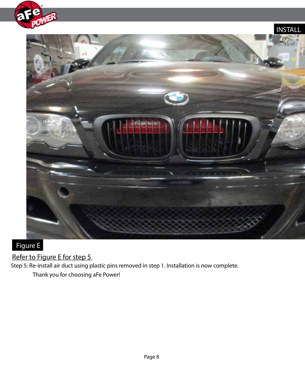 aFe MagnumFORCE Intakes Scoops | BMW 3-Series / M3 (E46) (54-10468-L)