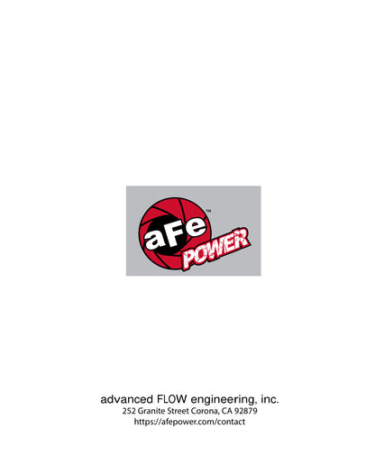 aFe MagnumFORCE AIS Scoops | BMW 3-Series/M3 E46 L6 (01-06) Black (54-10468)