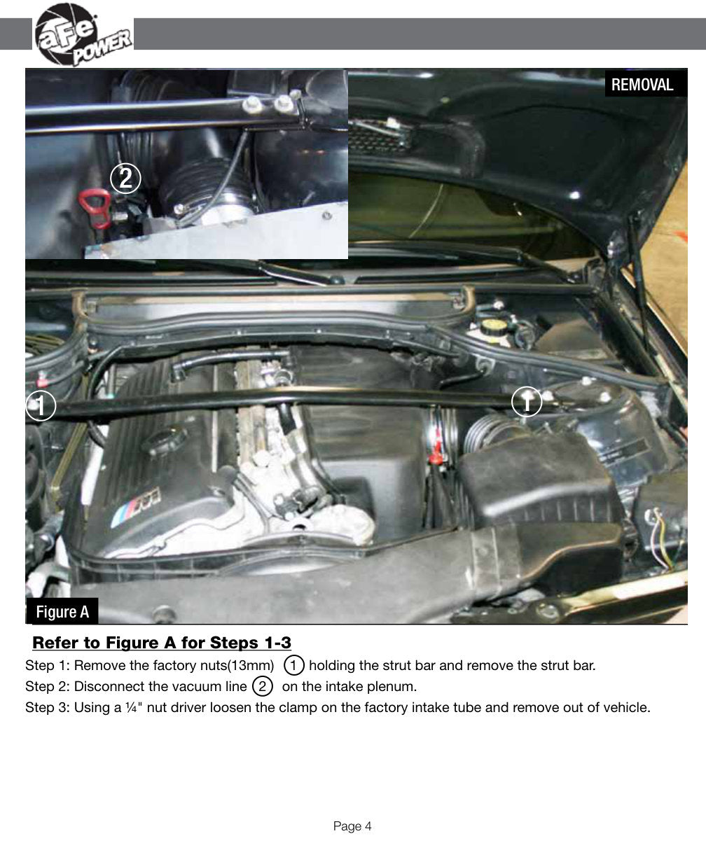 aFe Magnum FORCE Torque Booster Tube | BMW M3 (E46) (01-07) (54-10469-B)