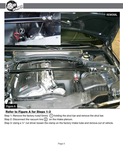 aFe Magnum FORCE Torque Booster Tube | BMW M3 (E46) (01-07) (54-10469-B)