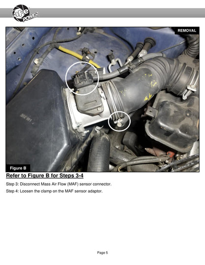 aFe Magnum FORCE Stage-2 Cold Air Intake L4 2.4/2.7L | Toyota Tacoma (99-04) (54-11052)
