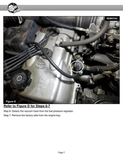 aFe Magnum FORCE Stage-2 Cold Air Intake L4 2.4/2.7L | Toyota Tacoma (99-04) (54-11052)