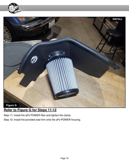 aFe Magnum FORCE Stage-2 Cold Air Intake L4 2.4/2.7L | Toyota Tacoma (99-04) (54-11052)