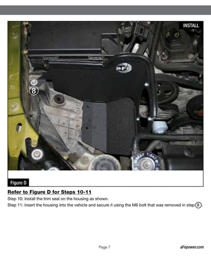 aFe Magnum FORCE Stage-2 Cold Air Intake | Jeep JK V6-3.8L (07-11) (54-11252-2)