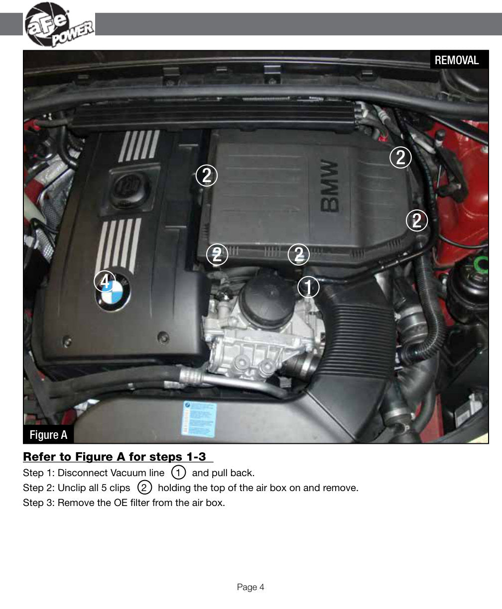 aFe MagnumFORCE Stage-2 P5R Intake | BMW 335i (N54) 07-11 / Z4 35i 09-15 (54-11472)