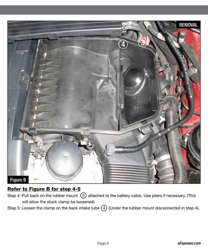 aFe MagnumFORCE Stage-2 P5R Intake | BMW 335i (N54) 07-11 / Z4 35i 09-15 (54-11472)