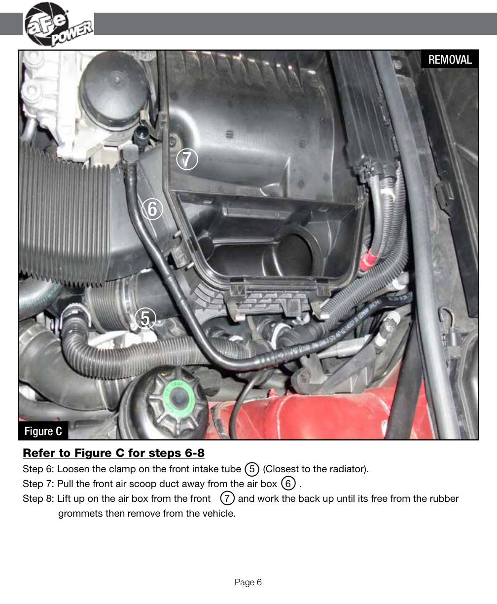 aFe MagnumFORCE Stage-2 P5R Intake | BMW 335i (N54) 07-11 / Z4 35i 09-15 (54-11472)